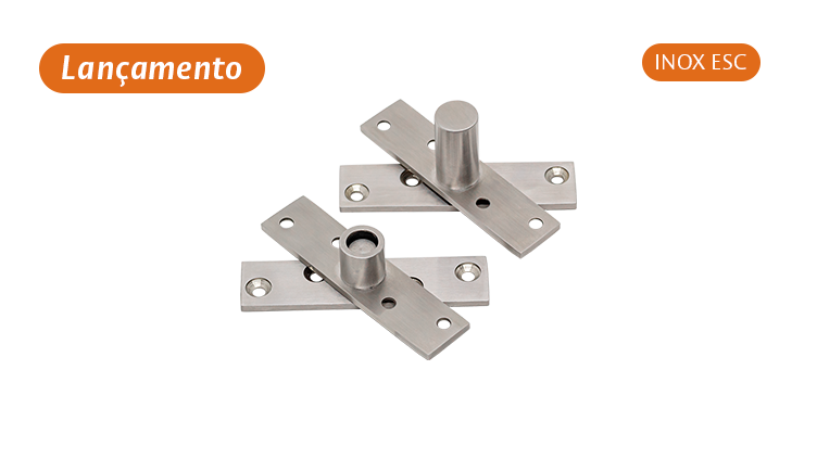 Dobradiça 889 Pivotante Inox