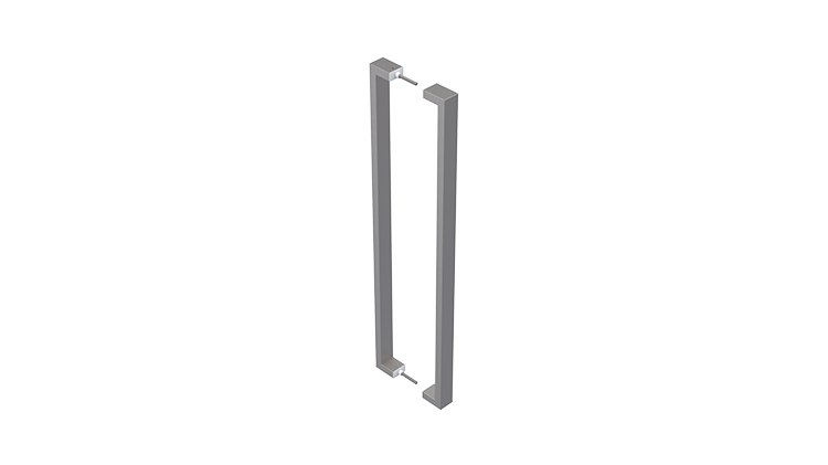PUXADOR INOX SQUARE