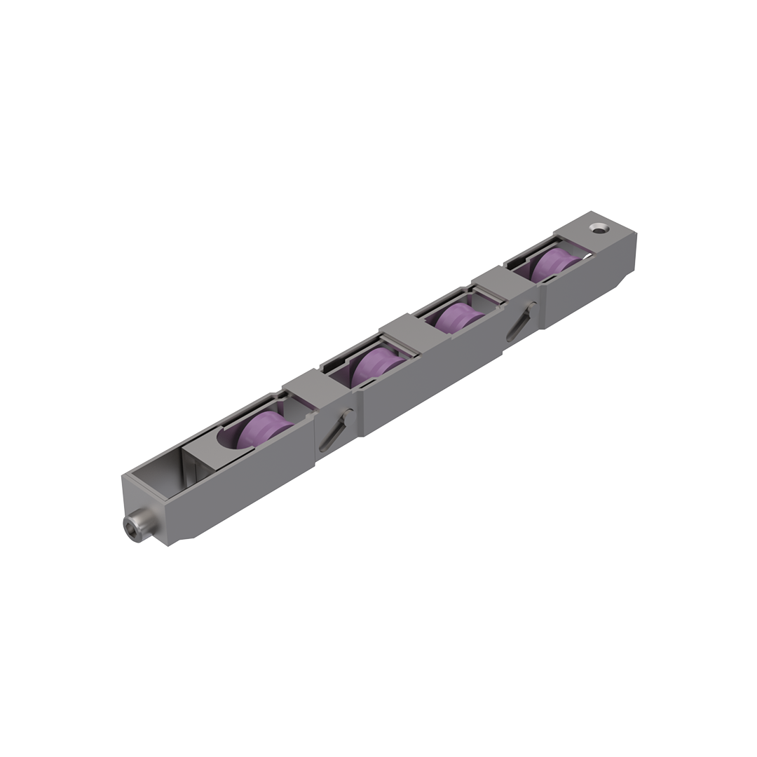 ROLDANA QUADRUPLA HD 150G 400KG INOX