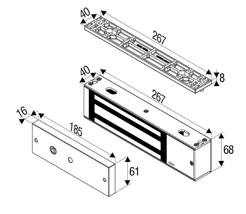 1200MTD Dimensões