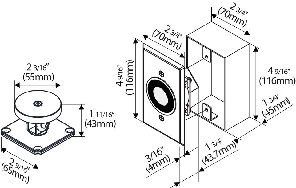 GD-900WS Dimensões