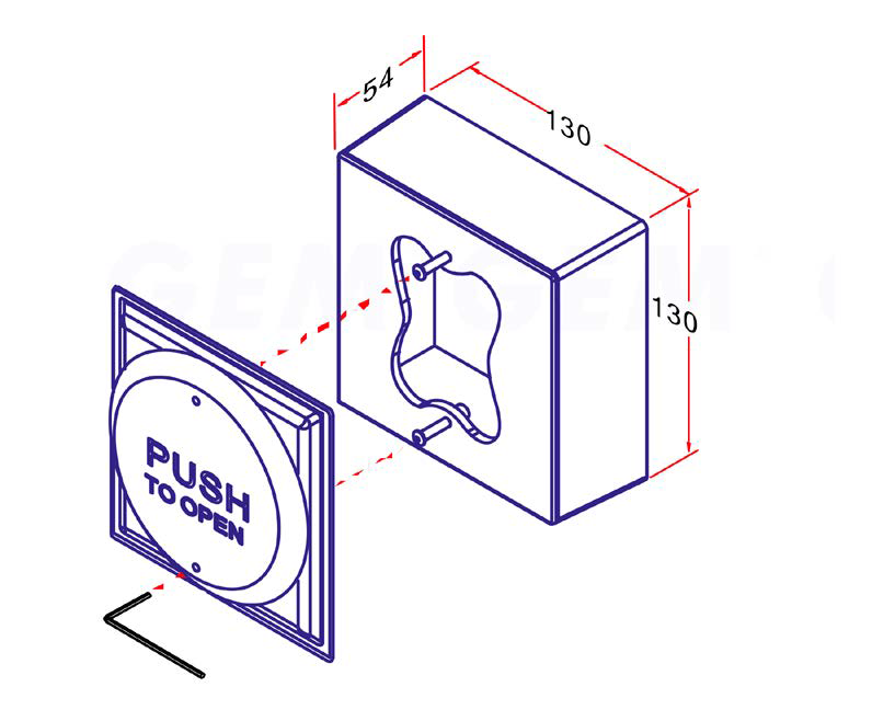 PBT-900-3 Dimensões