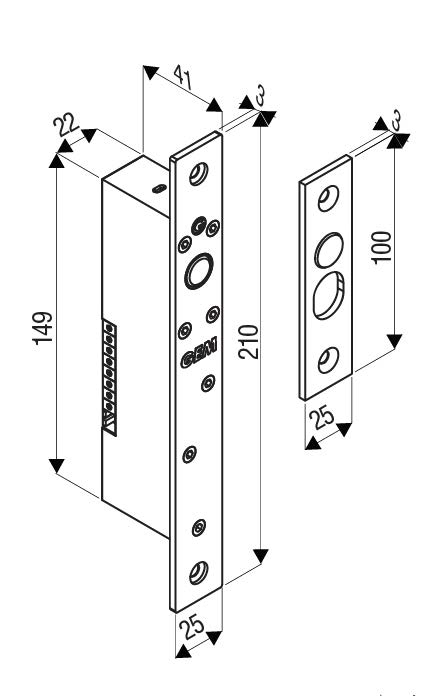 EB185 Dimensões