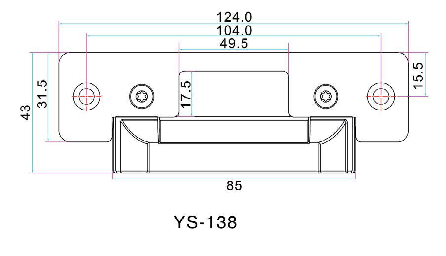 GK510MHD Dimensões