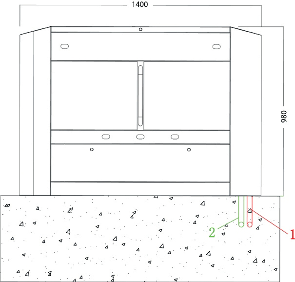 VAASG02 Dimensões