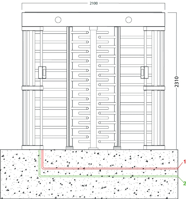 VAATQ01-2 Dimensões