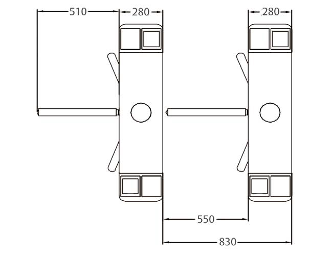 VAATRB04 Dimensões